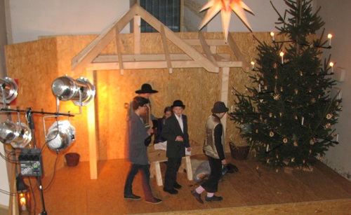 Krippenspiel in Helmsdorf 2012